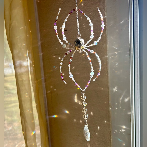 Beaded Spider Suncatcher - Picture 4 of 8